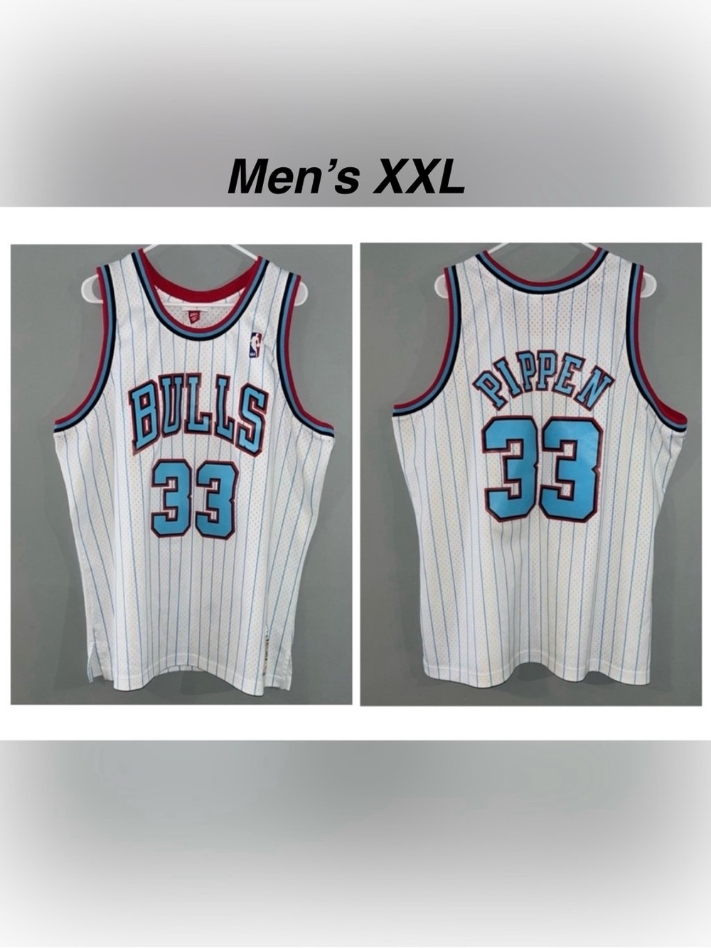 Chicago Bulls Throwback 95-96 Scottie Pippen #33 Mitchell & Ness HWC NBA Jersey
